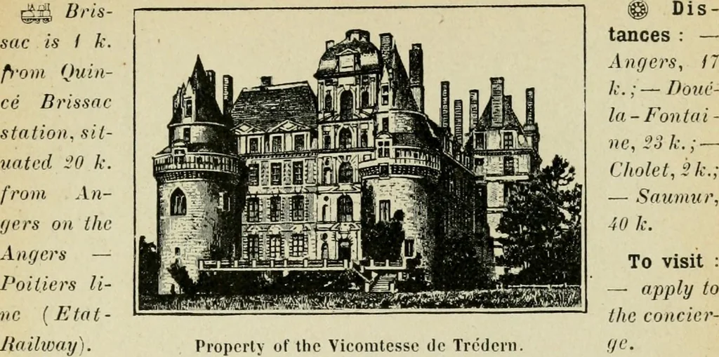An illustration from The chateaux of the Loire : how to visit them rapidly and economically by railway, motor car or bicycle, 1909, leaf 112