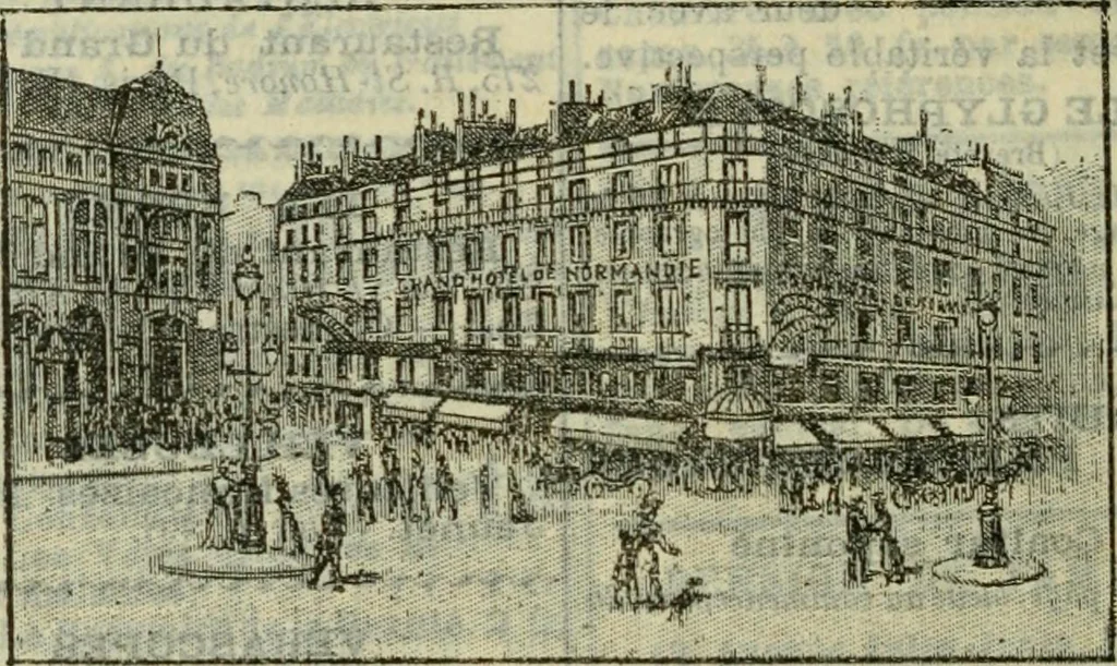 An illustration from The chateaux of the Loire : how to visit them rapidly and economically by railway, motor car or bicycle, 1909, leaf 179