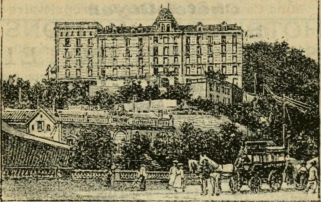An illustration from The chateaux of the Loire : how to visit them rapidly and economically by railway, motor car or bicycle, 1909, leaf 260