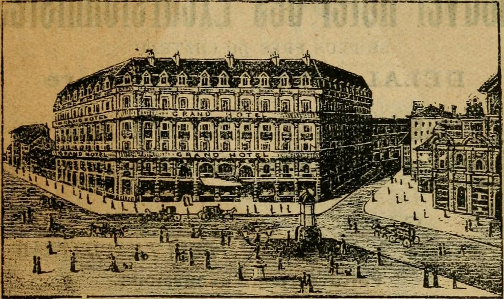 An illustration from The chateaux of the Loire : how to visit them rapidly and economically by railway, motor car or bicycle, 1909, leaf 4