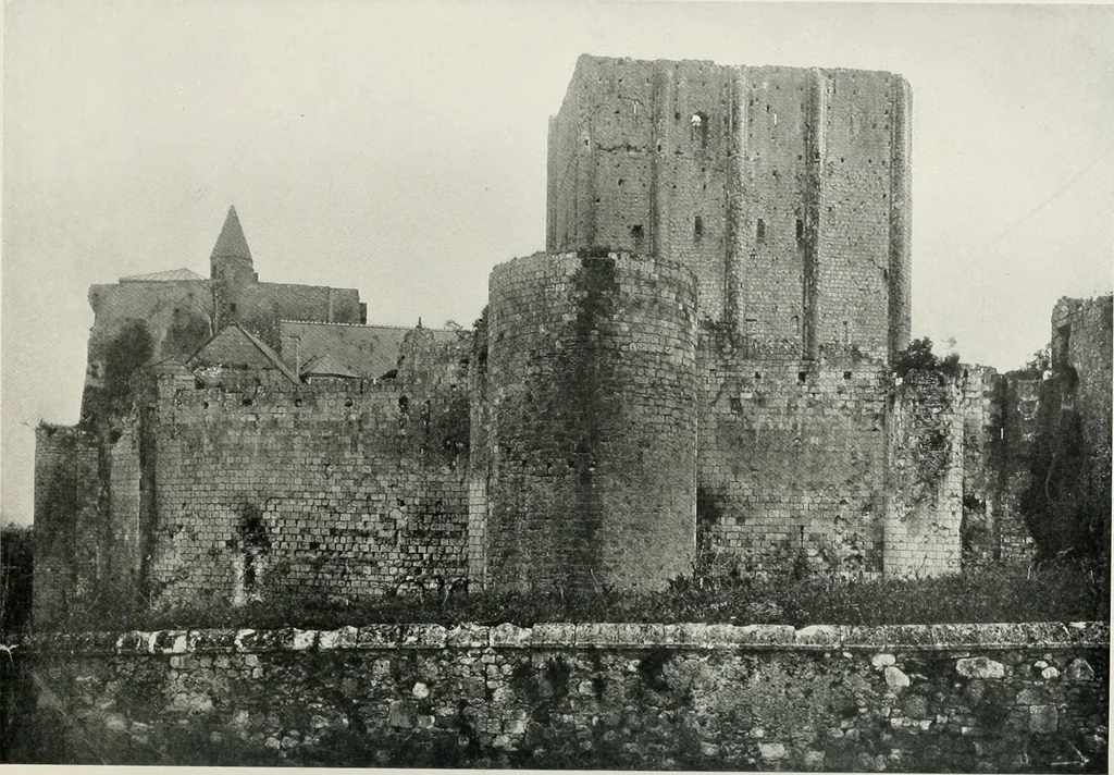 An illustration from The châteaux of Touraine, 1906, leaf 104