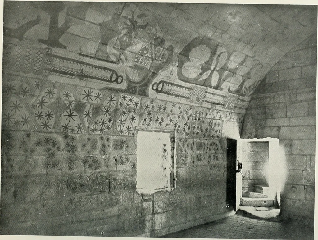 An illustration from The châteaux of Touraine, 1906, leaf 112