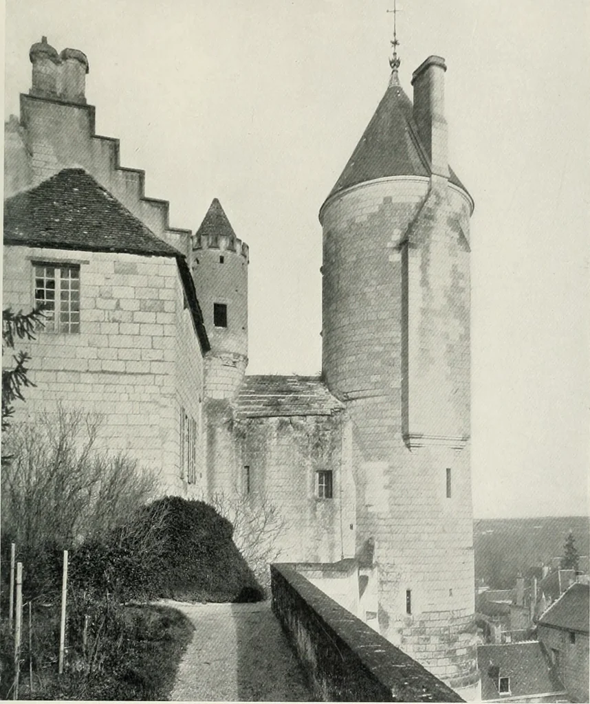 An illustration from The châteaux of Touraine, 1906, leaf 134
