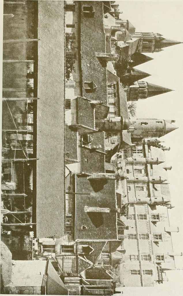 An illustration from The châteaux of Touraine, 1906, leaf 142