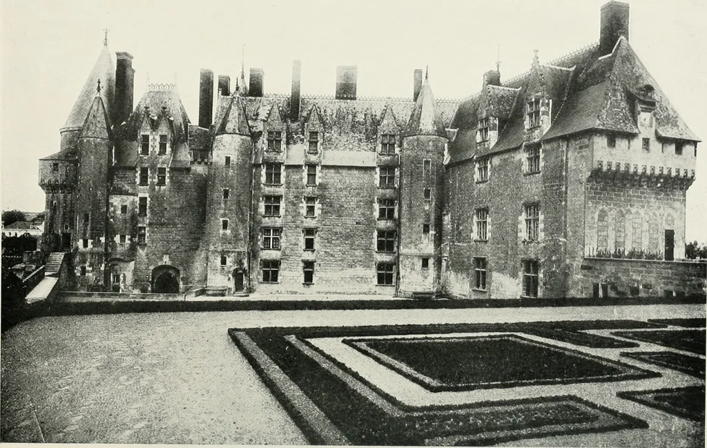 An illustration from The châteaux of Touraine, 1906, leaf 200