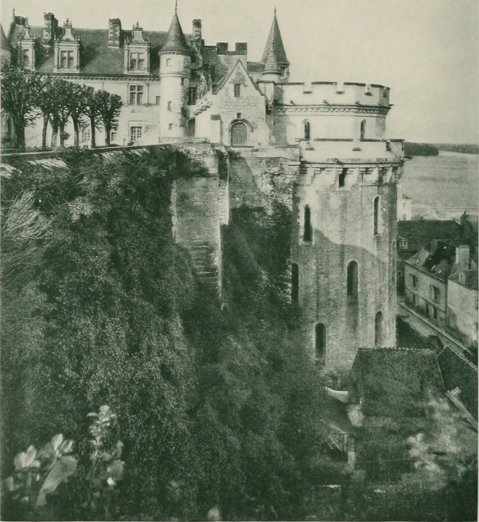 An illustration from The châteaux of Touraine, 1906, leaf 243