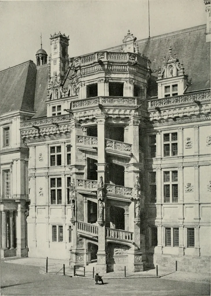 An illustration from The châteaux of Touraine, 1906, leaf 261