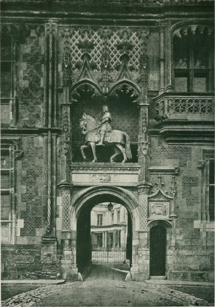 An illustration from The châteaux of Touraine, 1906, leaf 279