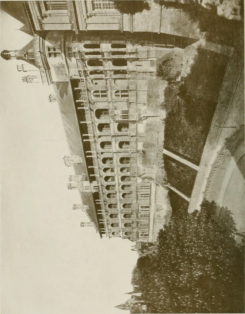 An illustration from The châteaux of Touraine, 1906, leaf 295