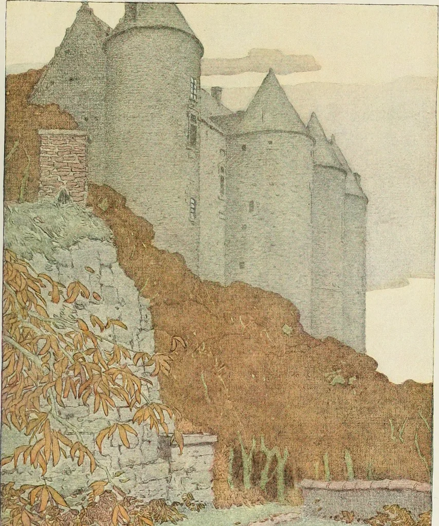 An illustration from The châteaux of Touraine, 1906, leaf 318