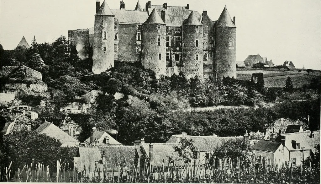 An illustration from The châteaux of Touraine, 1906, leaf 324