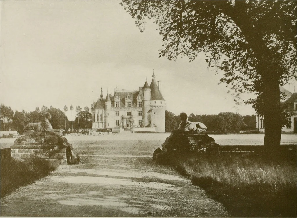 An illustration from The châteaux of Touraine, 1906, leaf 331