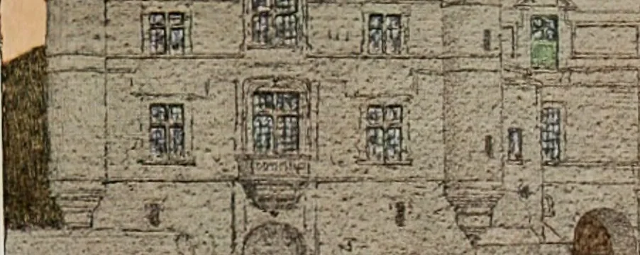 An illustration from The châteaux of Touraine, 1906, leaf 345