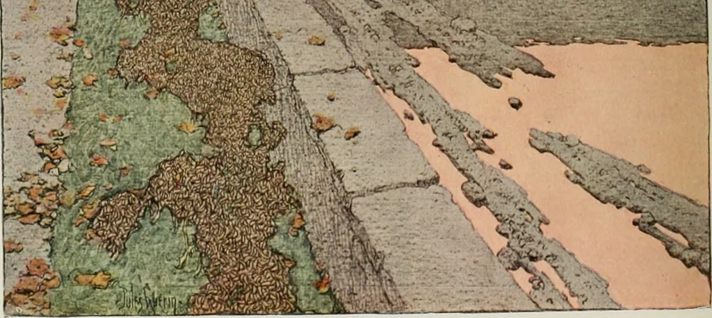 An illustration from The châteaux of Touraine, 1906, leaf 345