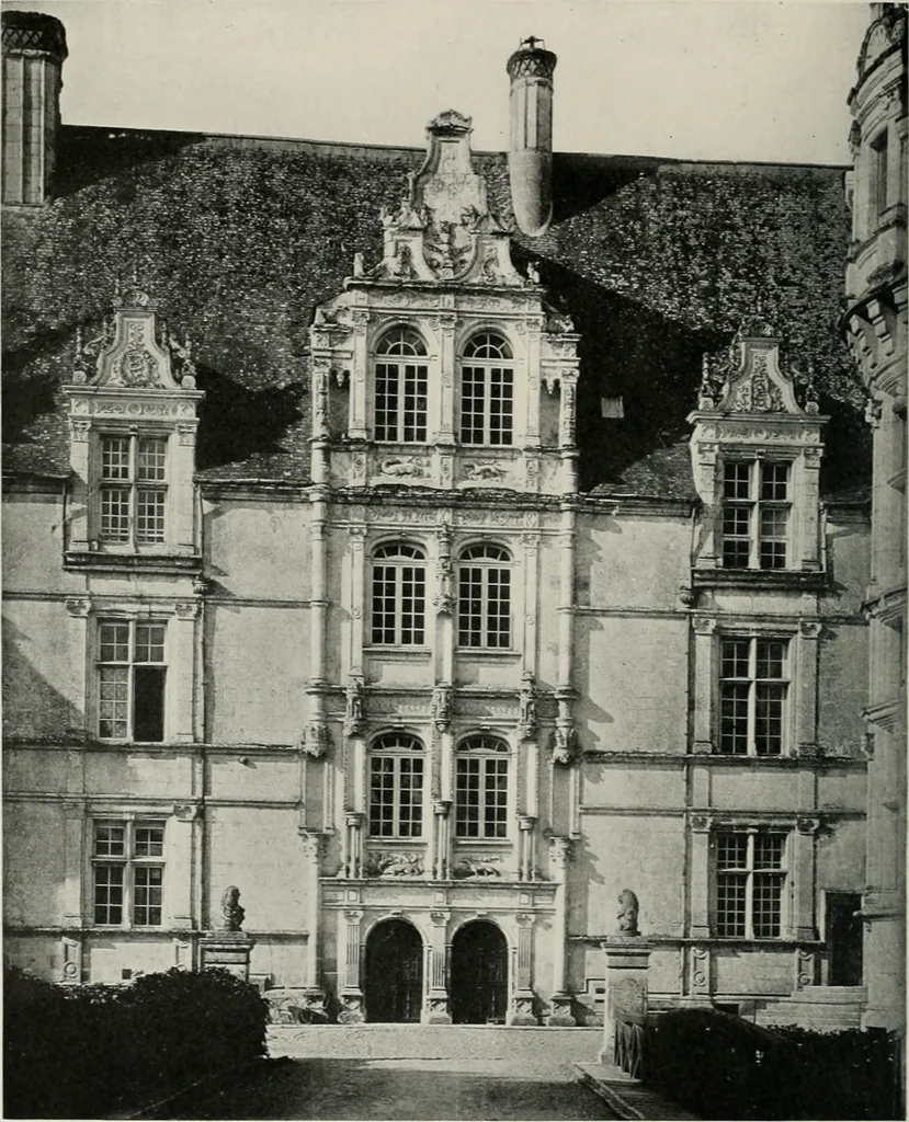 An illustration from The châteaux of Touraine, 1906, leaf 377