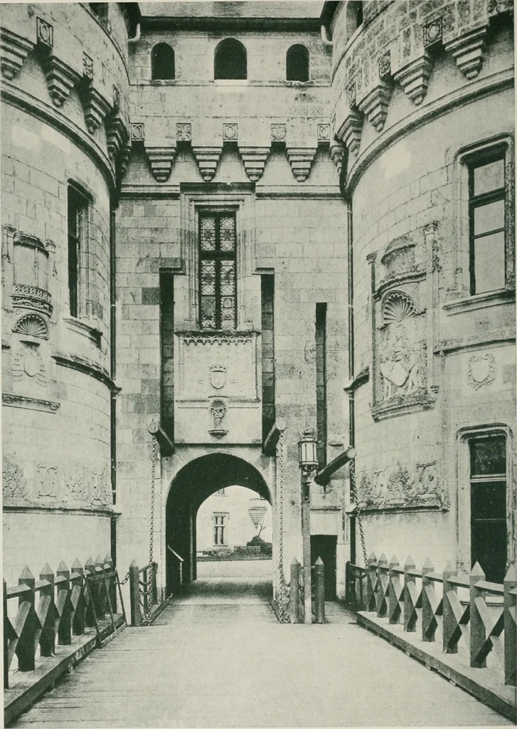 An illustration from The châteaux of Touraine, 1906, leaf 399