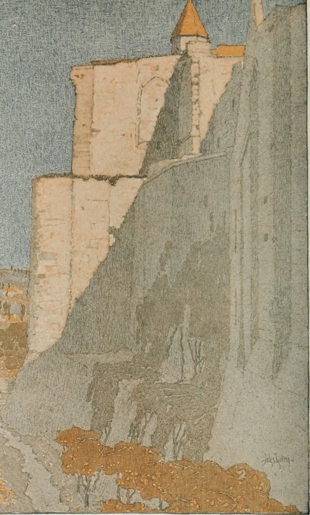 An illustration from The châteaux of Touraine, 1906, leaf 83
