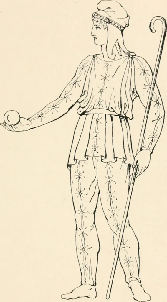 An illustration from Chats on costume, 1906, leaf 122