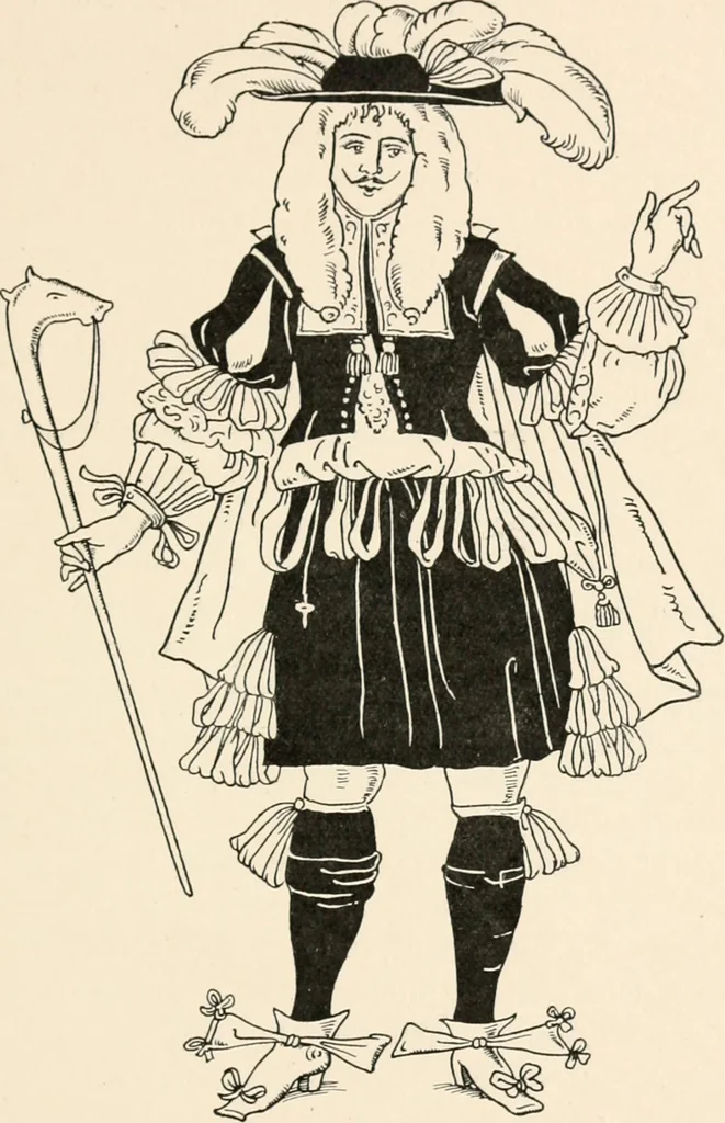 An illustration from Chats on costume, 1906, leaf 136