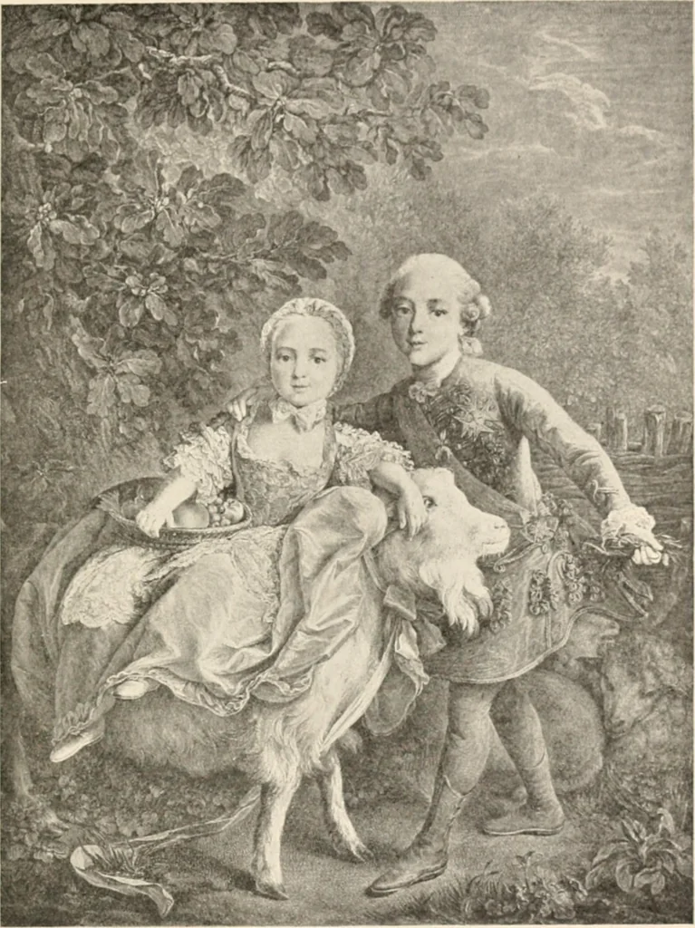 An illustration from Chats on costume, 1906, leaf 28