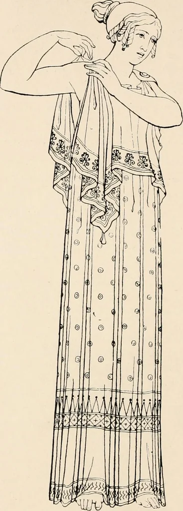 An illustration from Chats on costume, 1906, leaf 77