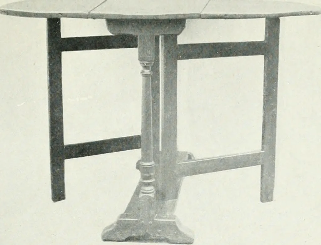 An illustration from Chats on cottage and farmhouse furniture, 1911, leaf 102