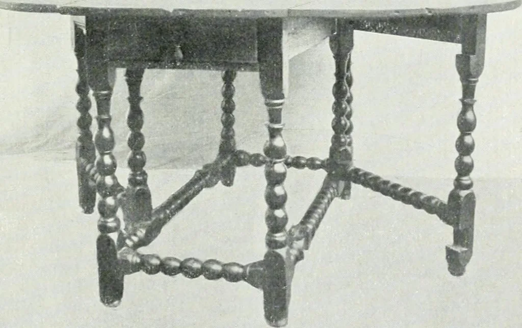 An illustration from Chats on cottage and farmhouse furniture, 1911, leaf 104