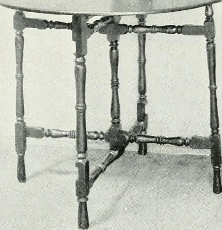 An illustration from Chats on cottage and farmhouse furniture, 1911, leaf 106