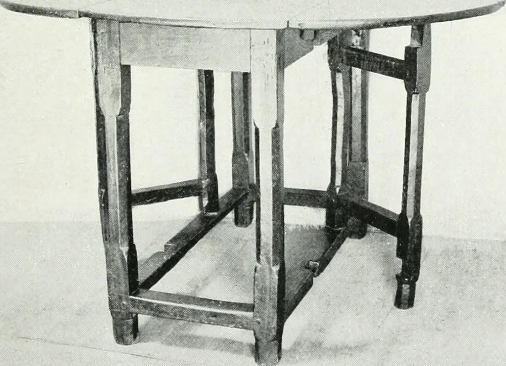 An illustration from Chats on cottage and farmhouse furniture, 1911, leaf 106