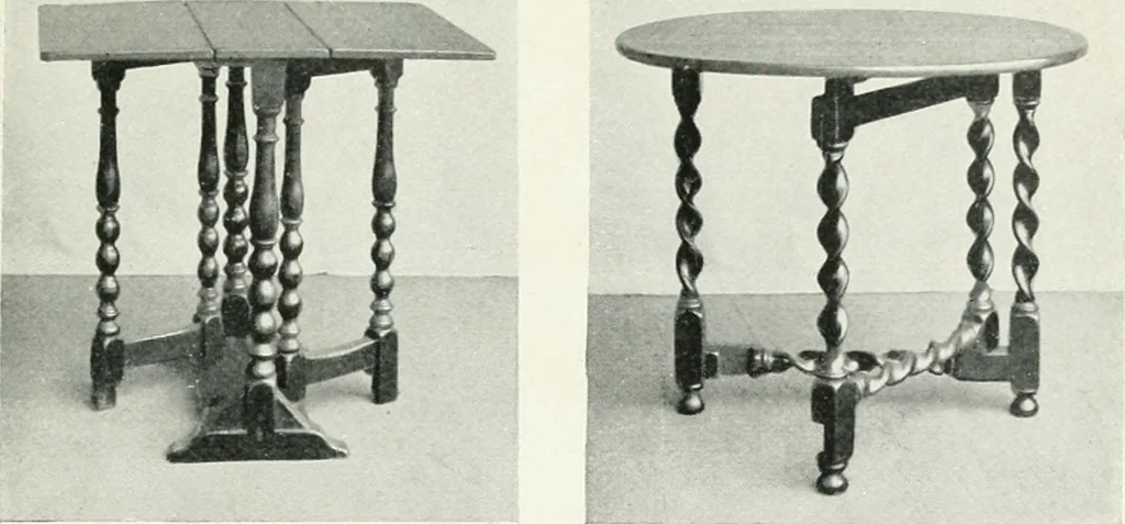 An illustration from Chats on cottage and farmhouse furniture, 1911, leaf 110