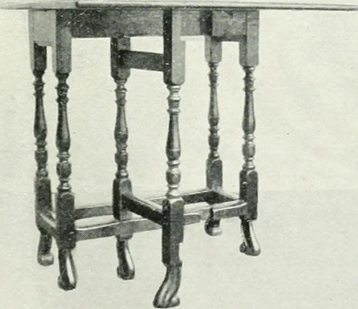 An illustration from Chats on cottage and farmhouse furniture, 1911, leaf 110