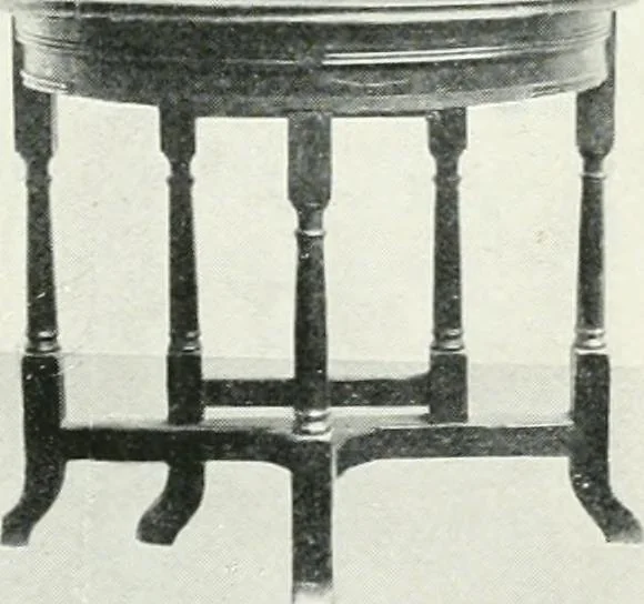 An illustration from Chats on cottage and farmhouse furniture, 1911, leaf 110