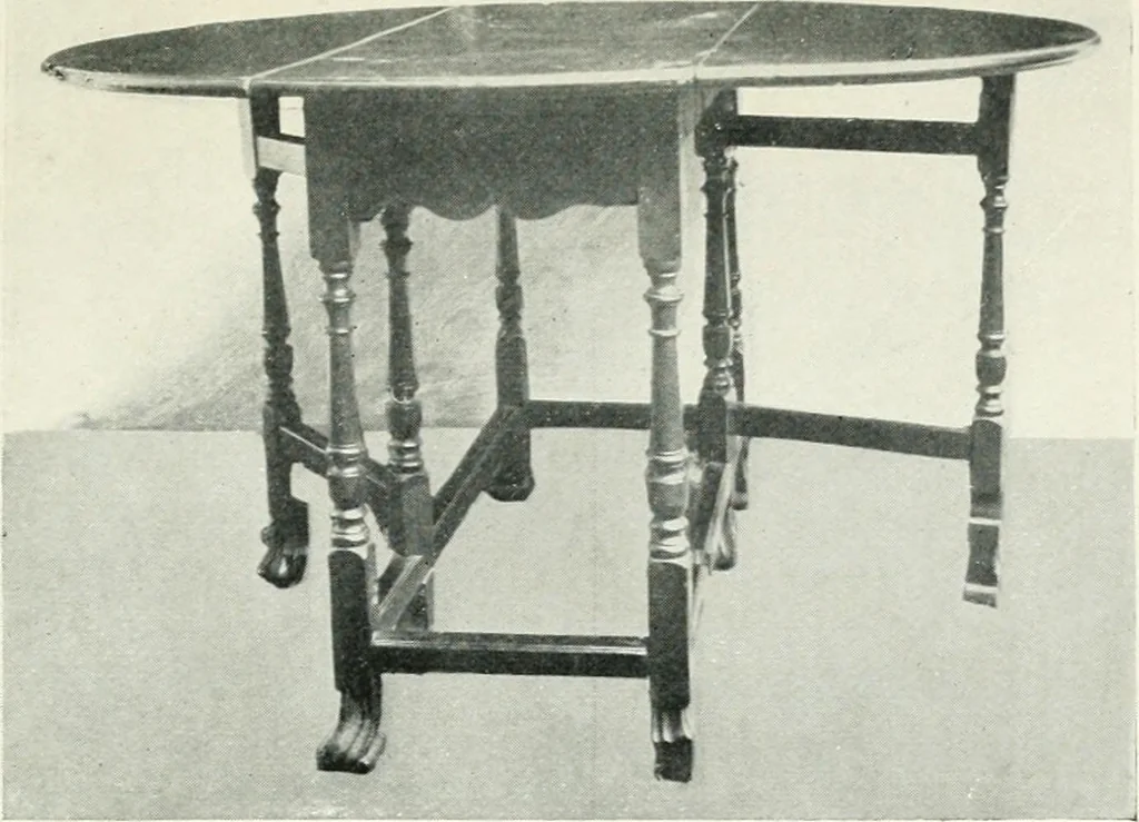 An illustration from Chats on cottage and farmhouse furniture, 1911, leaf 114