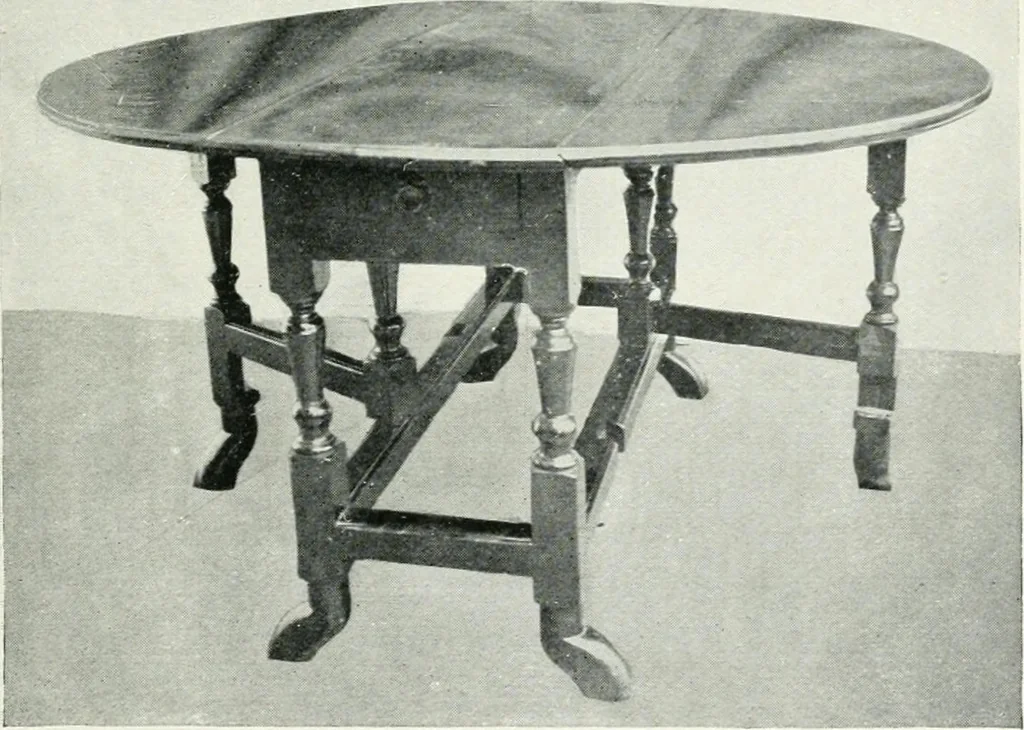 An illustration from Chats on cottage and farmhouse furniture, 1911, leaf 114
