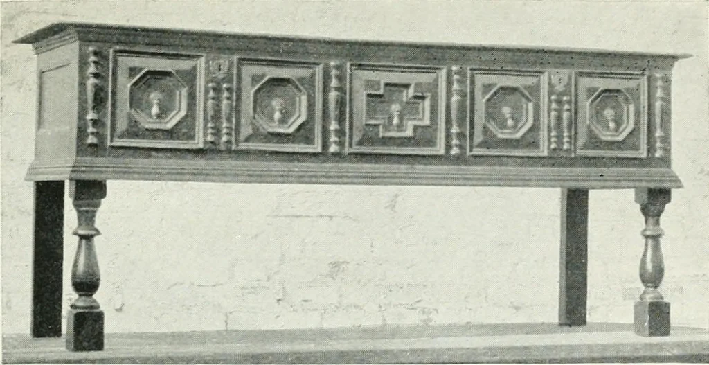 An illustration from Chats on cottage and farmhouse furniture, 1911, leaf 122