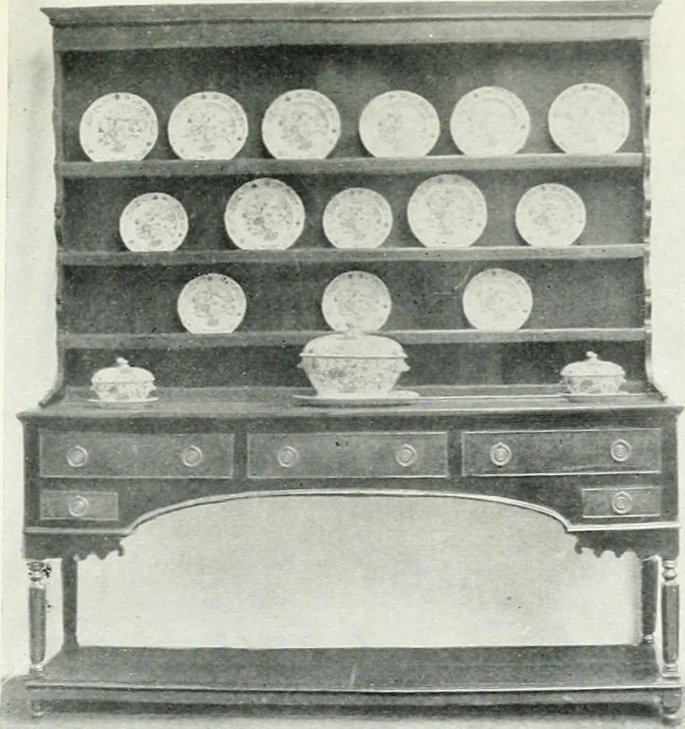 An illustration from Chats on cottage and farmhouse furniture, 1911, leaf 124