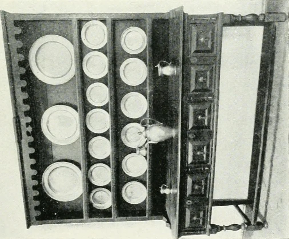 An illustration from Chats on cottage and farmhouse furniture, 1911, leaf 128