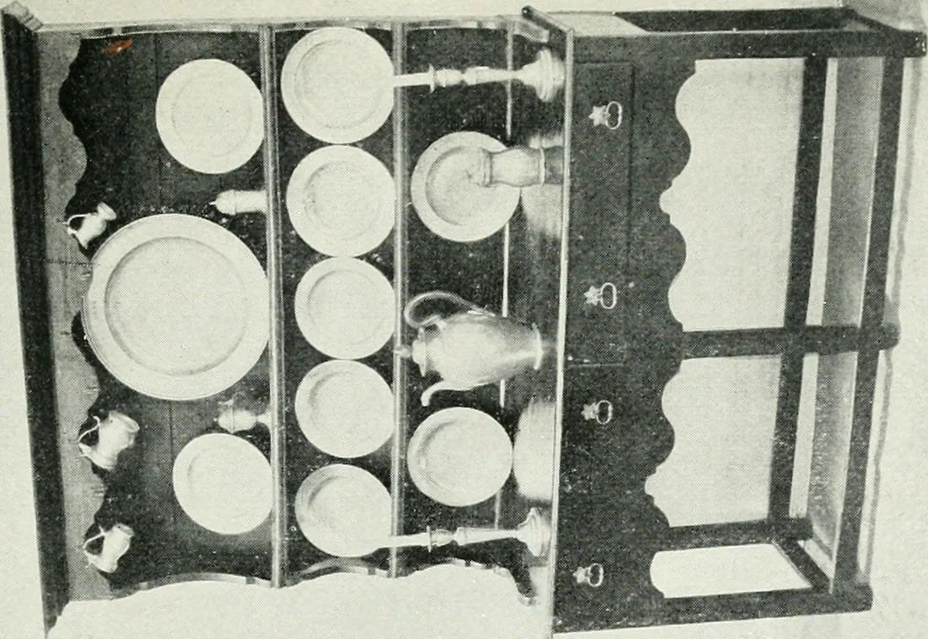 An illustration from Chats on cottage and farmhouse furniture, 1911, leaf 132