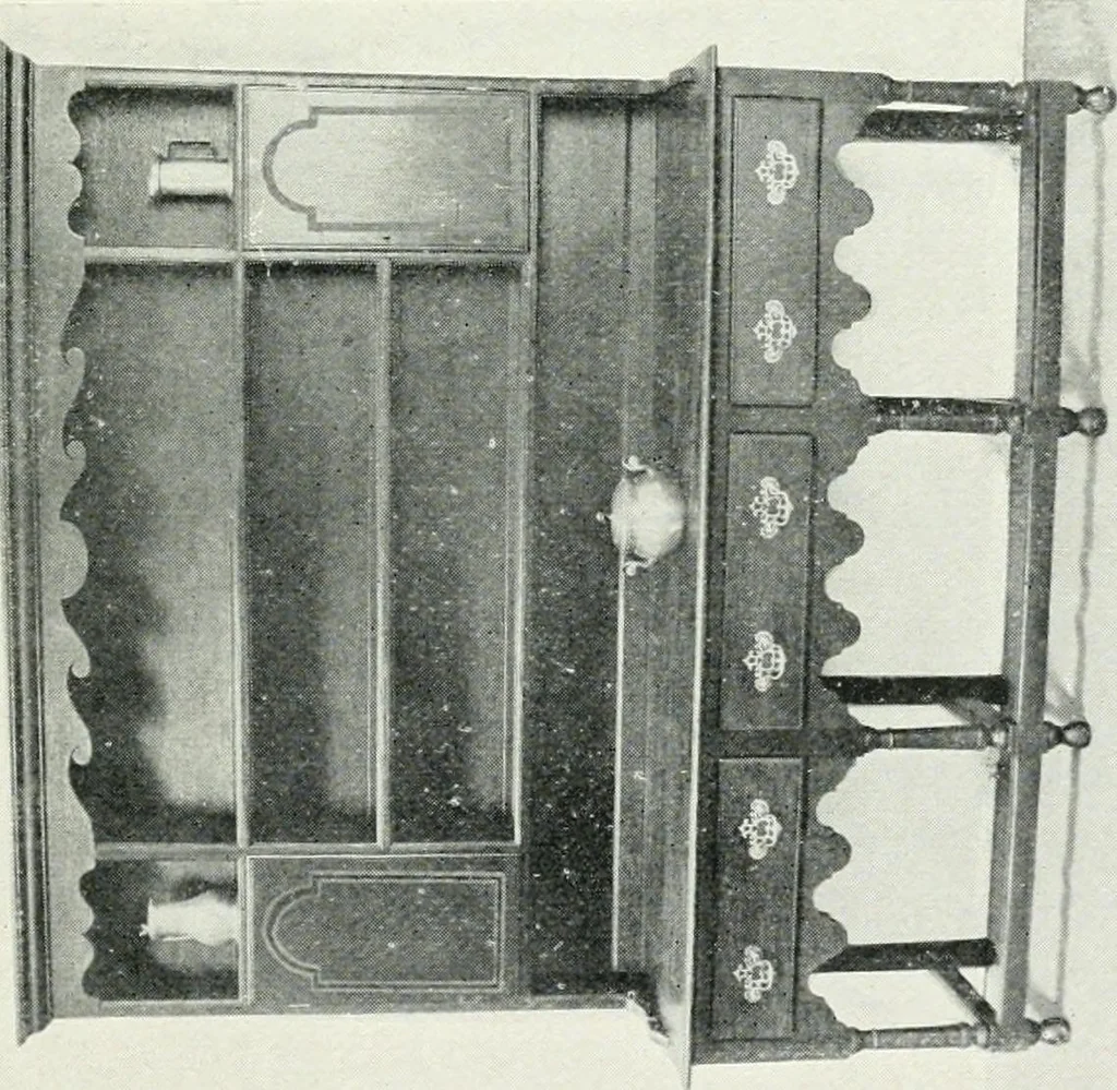An illustration from Chats on cottage and farmhouse furniture, 1911, leaf 132