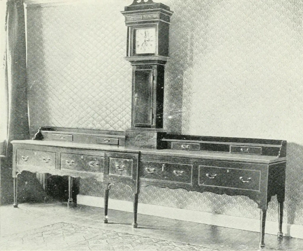An illustration from Chats on cottage and farmhouse furniture, 1911, leaf 136