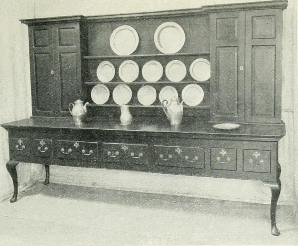 An illustration from Chats on cottage and farmhouse furniture, 1911, leaf 140