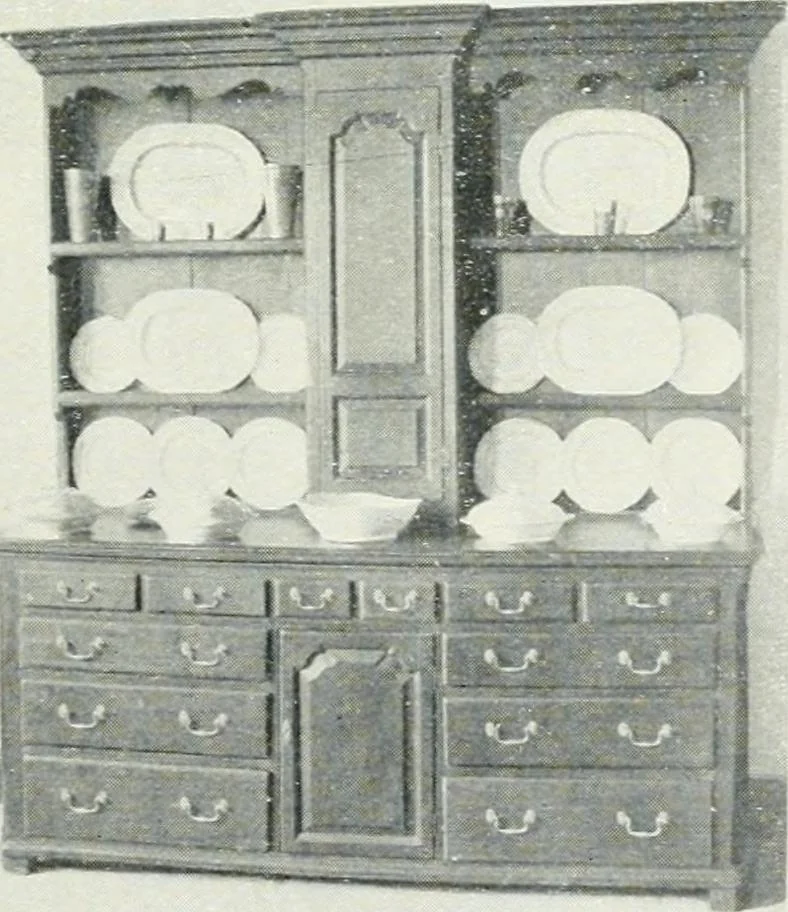 An illustration from Chats on cottage and farmhouse furniture, 1911, leaf 140