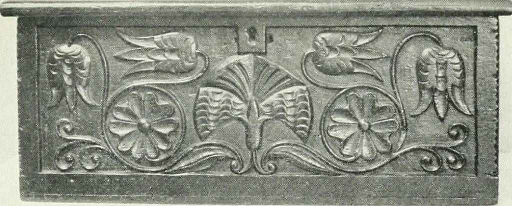 An illustration from Chats on cottage and farmhouse furniture, 1911, leaf 148
