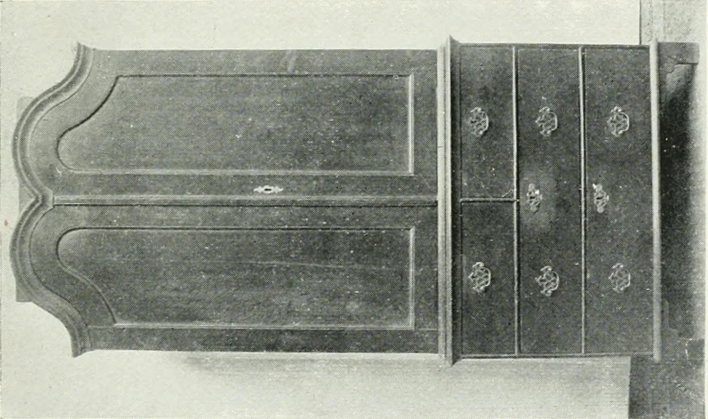 An illustration from Chats on cottage and farmhouse furniture, 1911, leaf 168