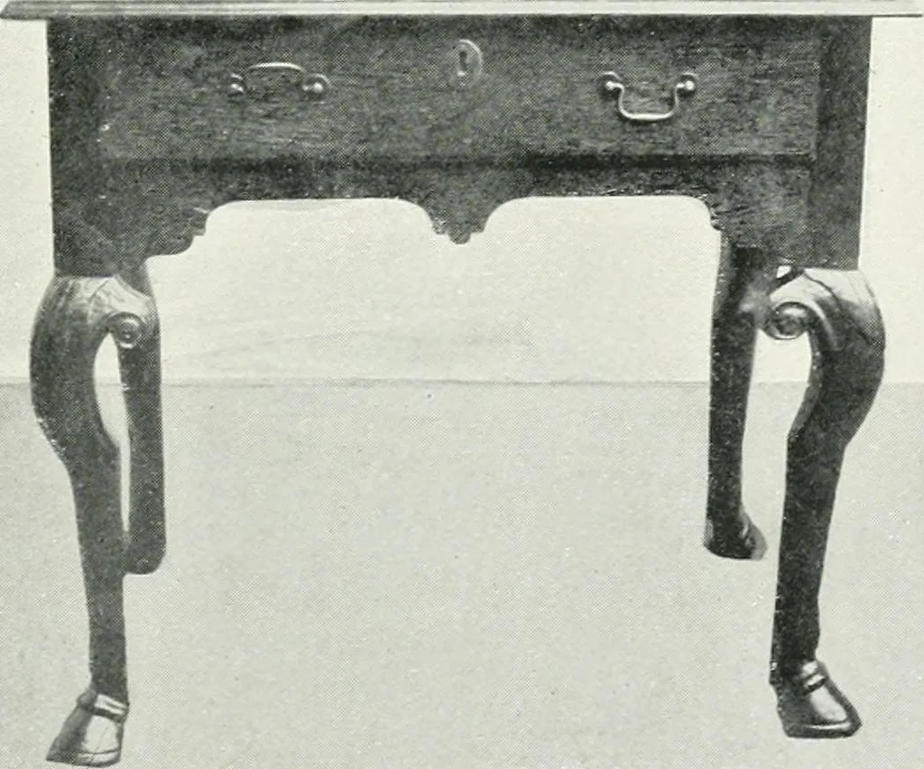 An illustration from Chats on cottage and farmhouse furniture, 1911, leaf 170