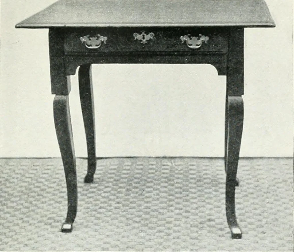 An illustration from Chats on cottage and farmhouse furniture, 1911, leaf 178