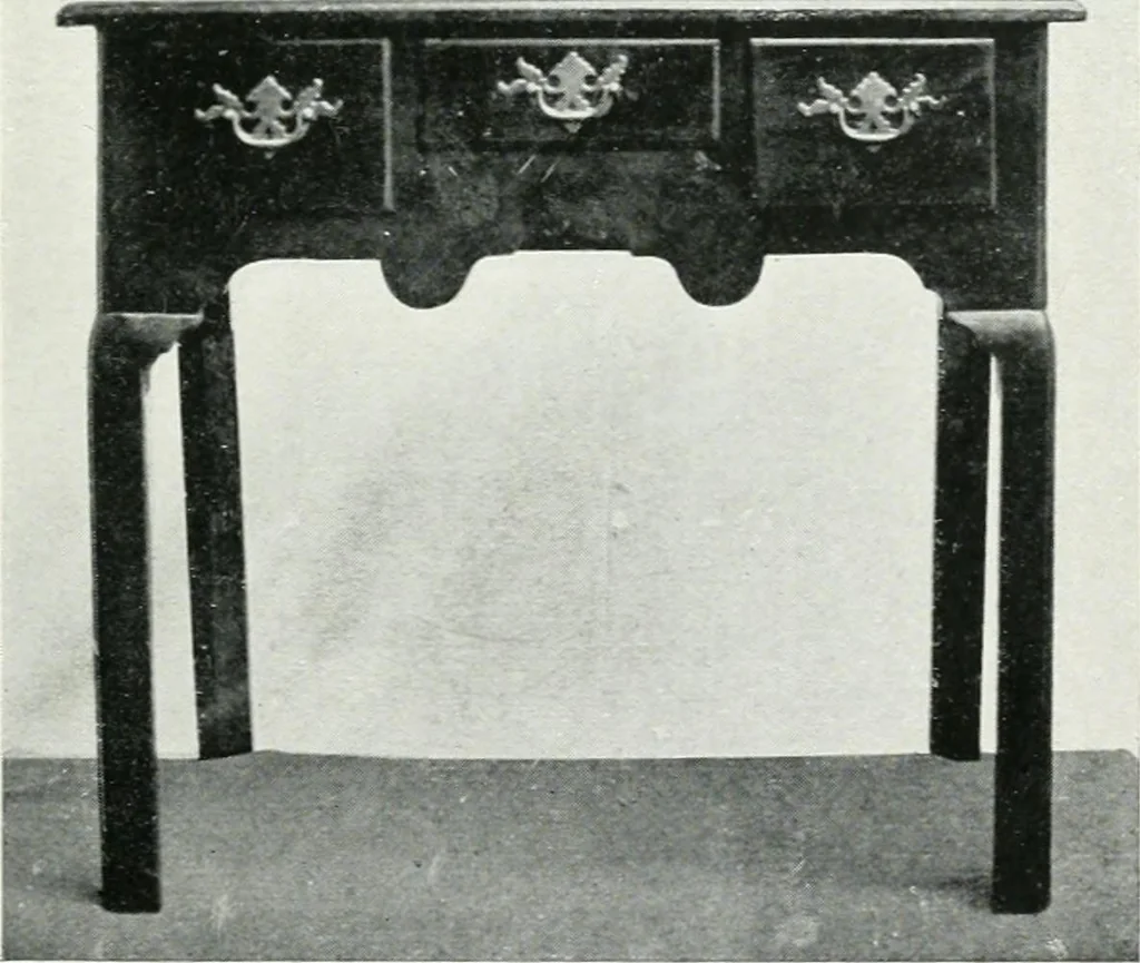 An illustration from Chats on cottage and farmhouse furniture, 1911, leaf 182