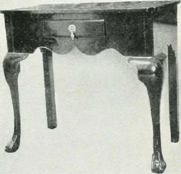 An illustration from Chats on cottage and farmhouse furniture, 1911, leaf 186