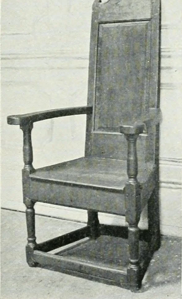 An illustration from Chats on cottage and farmhouse furniture, 1911, leaf 196