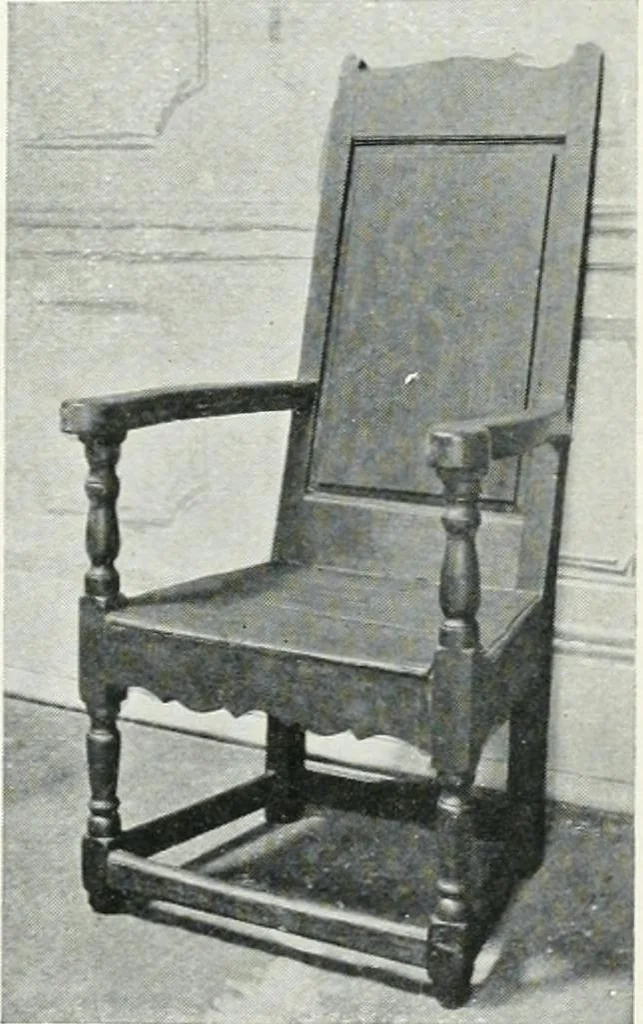 An illustration from Chats on cottage and farmhouse furniture, 1911, leaf 196